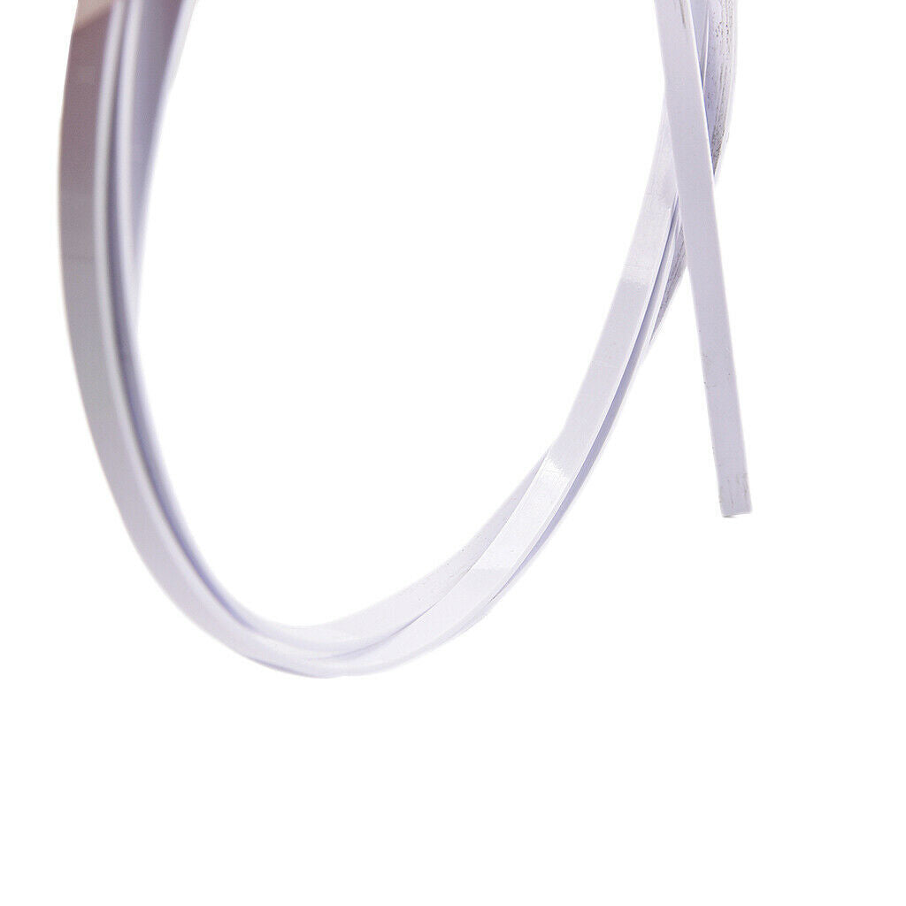ABS Guitar Binding Maker Luthier Supply Purfling Strip 1mm Thickness White