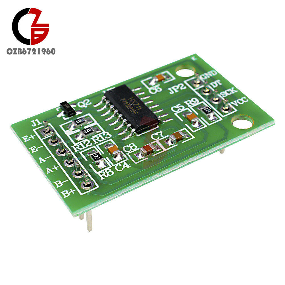 2PCS HX711 Weighing Pressure Sensor Dual-Channel 24 Bit Precision A/D Module