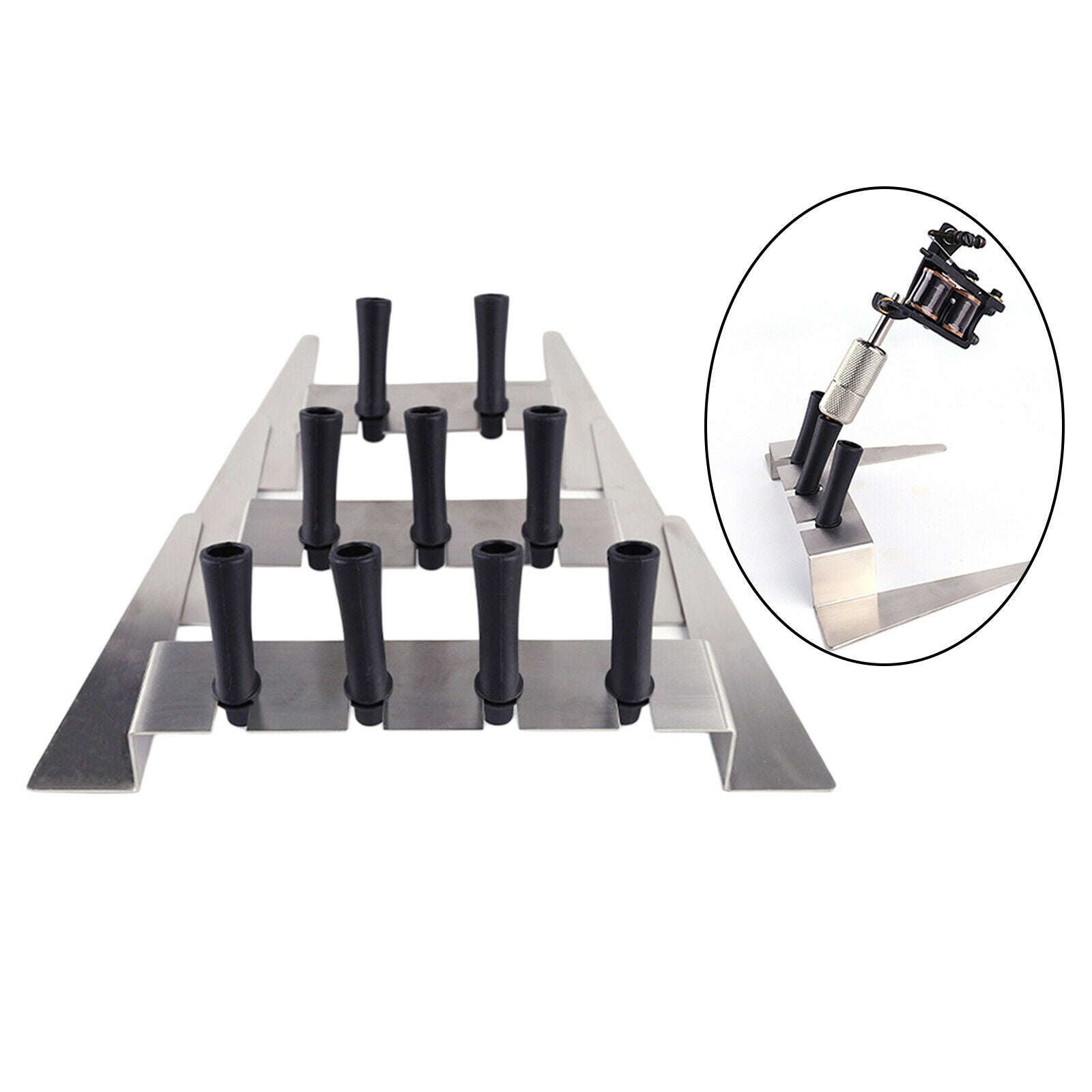 1Set Tattoo Pen Machine Holder Multi Use Organizer for Professional Salon