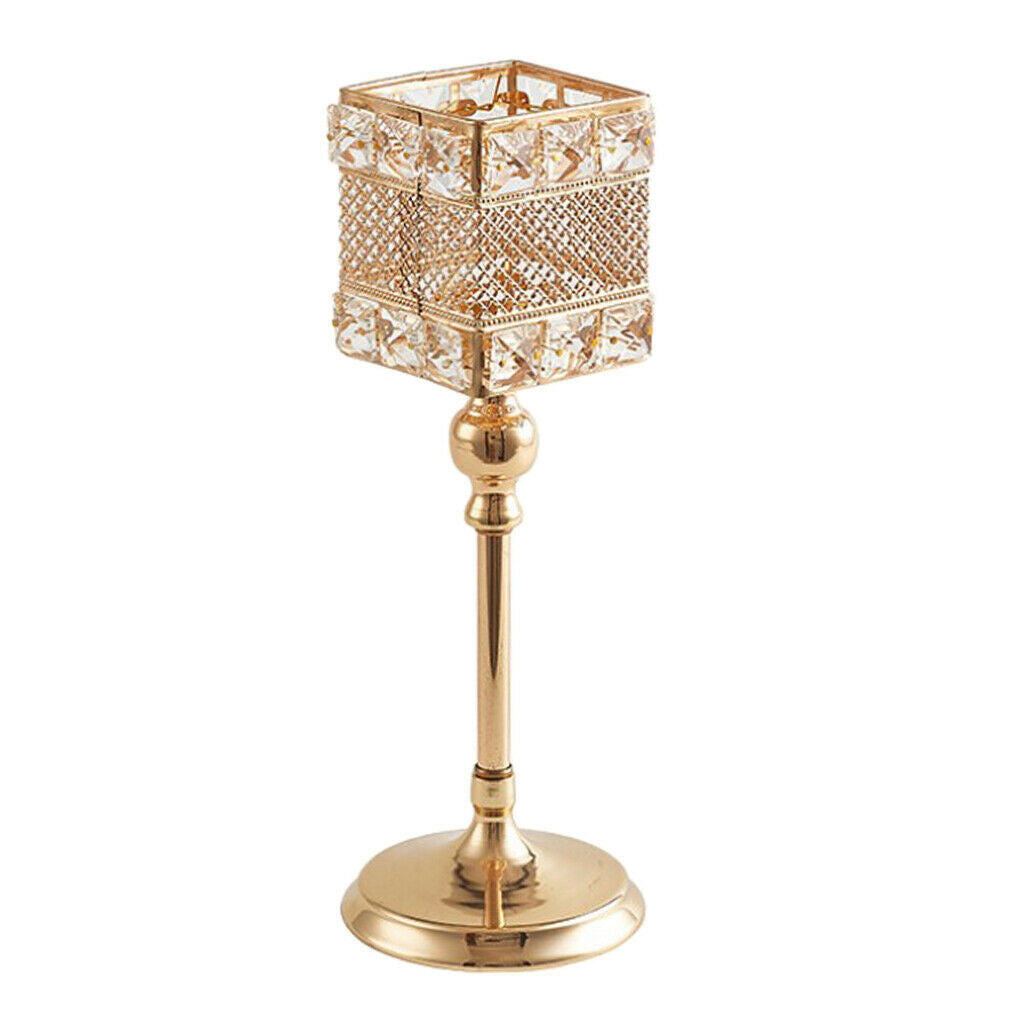 Metal Europe Candle Holder Home Decor Tabletop Decorative Candlestick 33.5cm