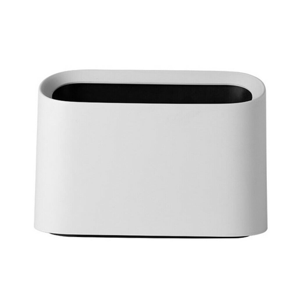 Mini Plastic Trash Can Office Garbage Wastebasket for Office Bathroom Dorm