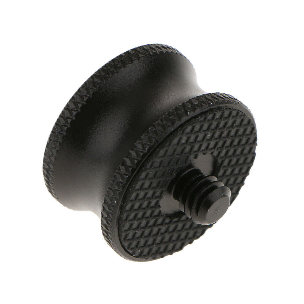1 Piece 1/4'' Male to 3/8'' Female Screw Adapter Plate Converter for