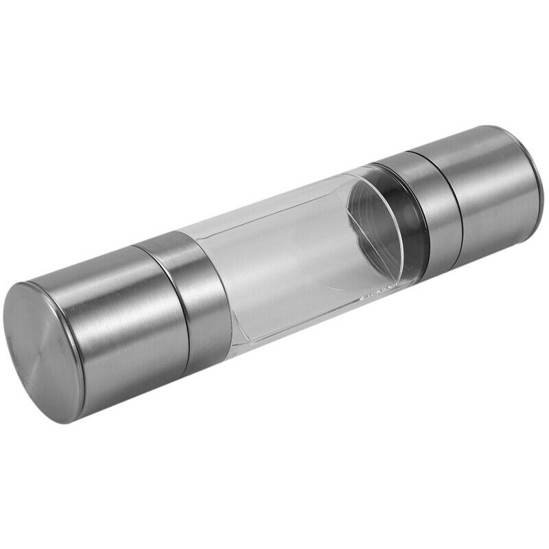 2 in 1 Salt and Pepper Grinder Set Adjustable Ceramic Salt Pepper Mill ShakersE2