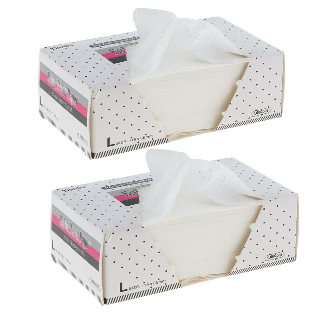Lots 2000 Pro Absorbent Hot&Cold Perming End Wraps Perm Styling Tissue Paper