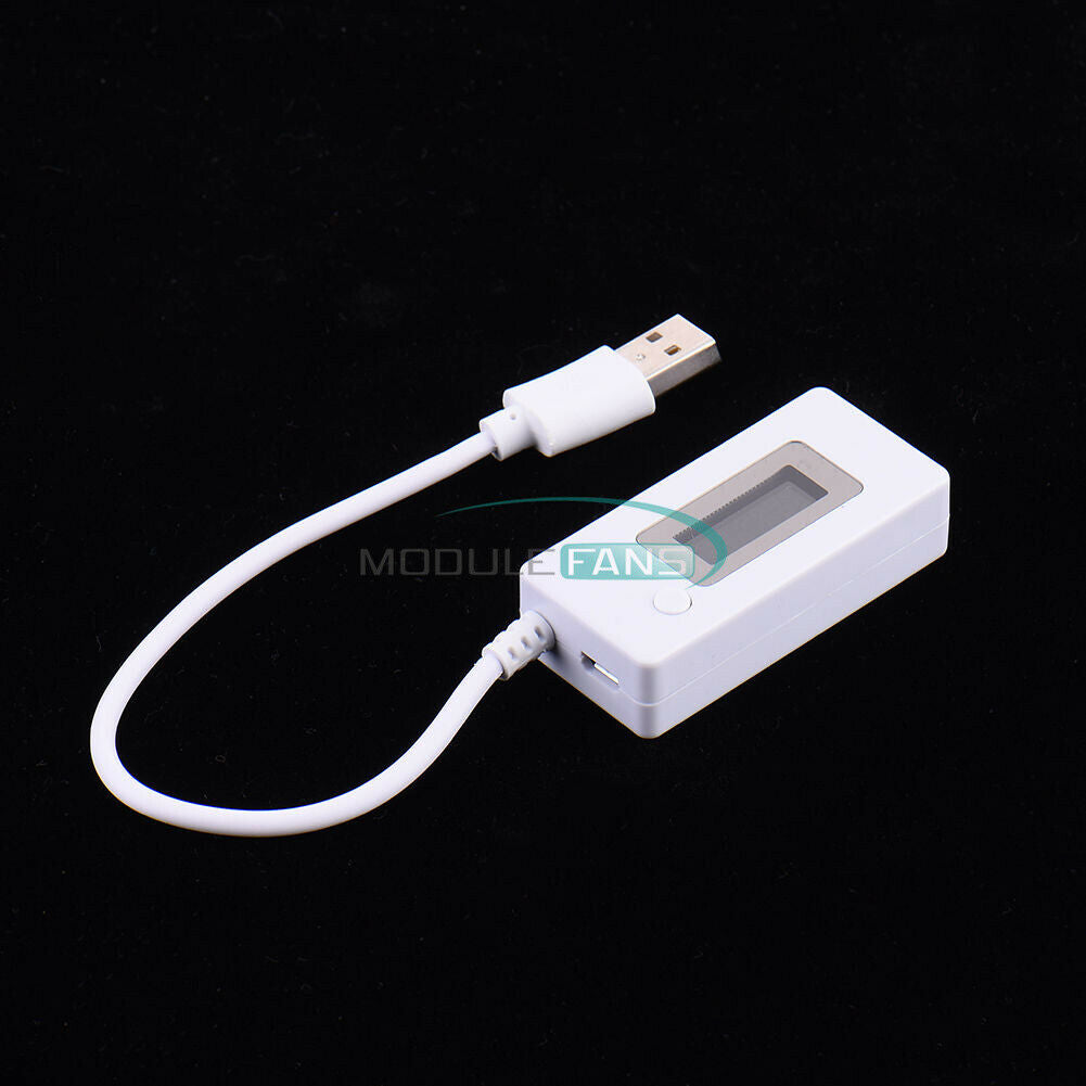 Dual USB Charger Mobile LCD Power Detector Voltage Current Meter Tester Monitor