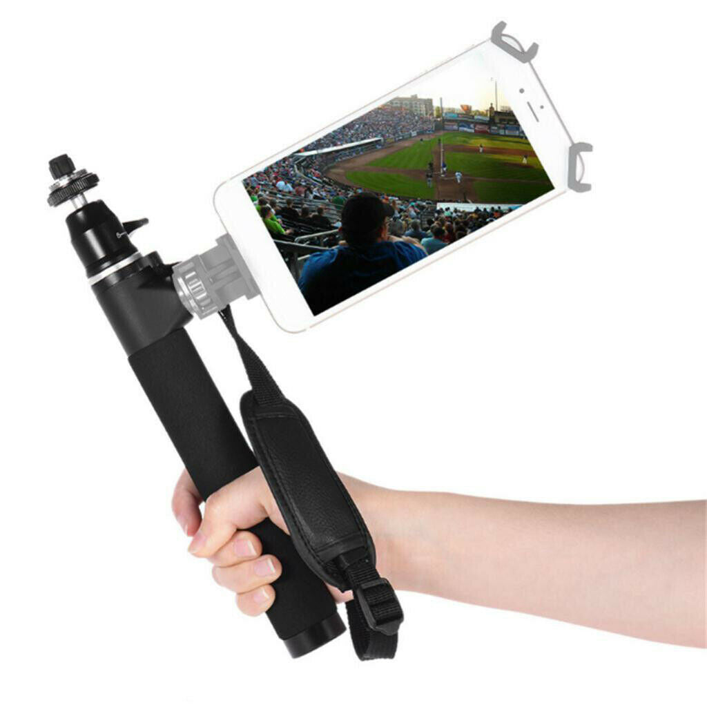 Aluminum Handheld Extension Rod Pole Monopod Selfie Stick for Sports Camera