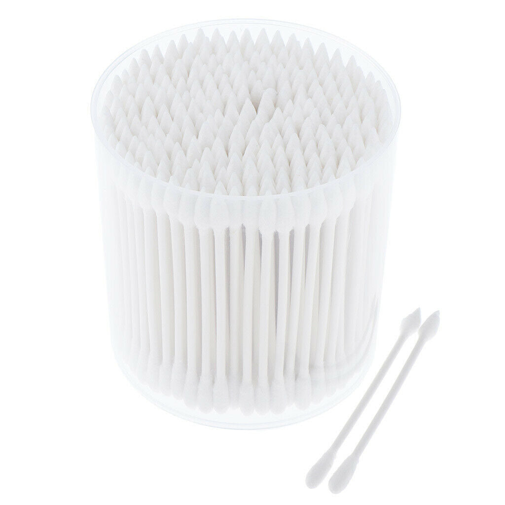 250pcs Cotton Swabs Gun Tip Applicator Makeup Tools Eyelash Extension White