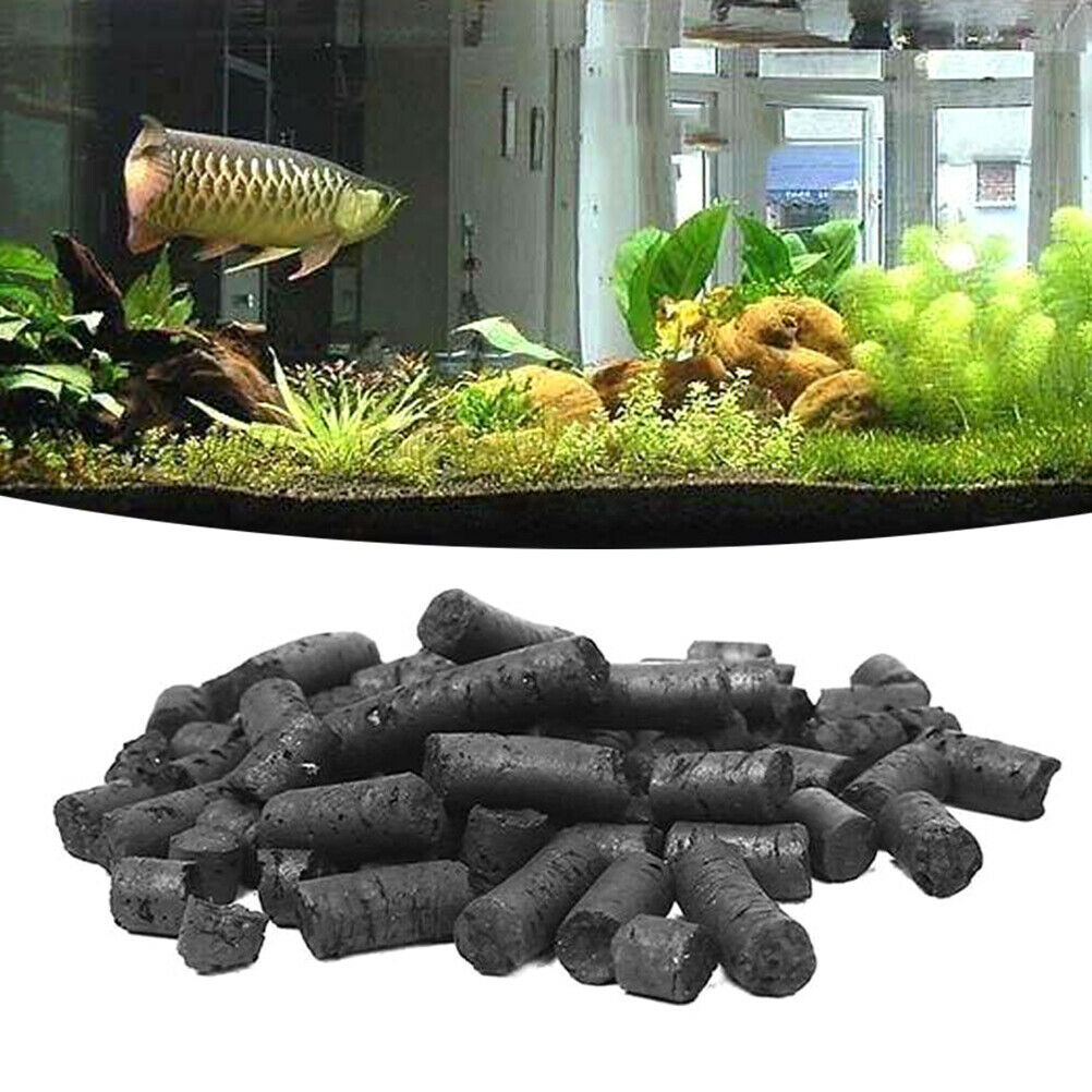 100g Activated Carbon Charcoal Pellets for Aquarium Fish Tank Koi Reef FilteBDA