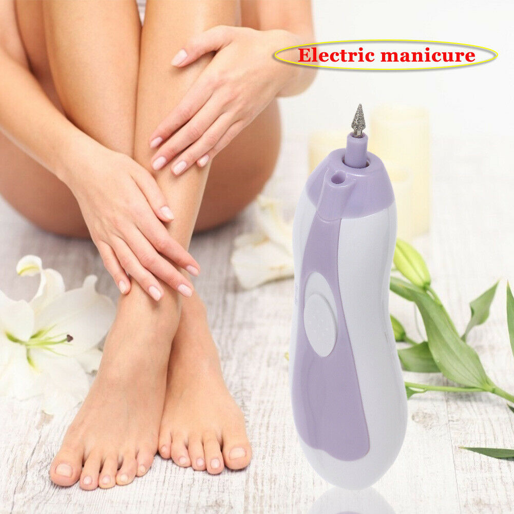Electric Salon Shaper Manicure Pedicure Polish Tool Nail Drill Trimming Kit @