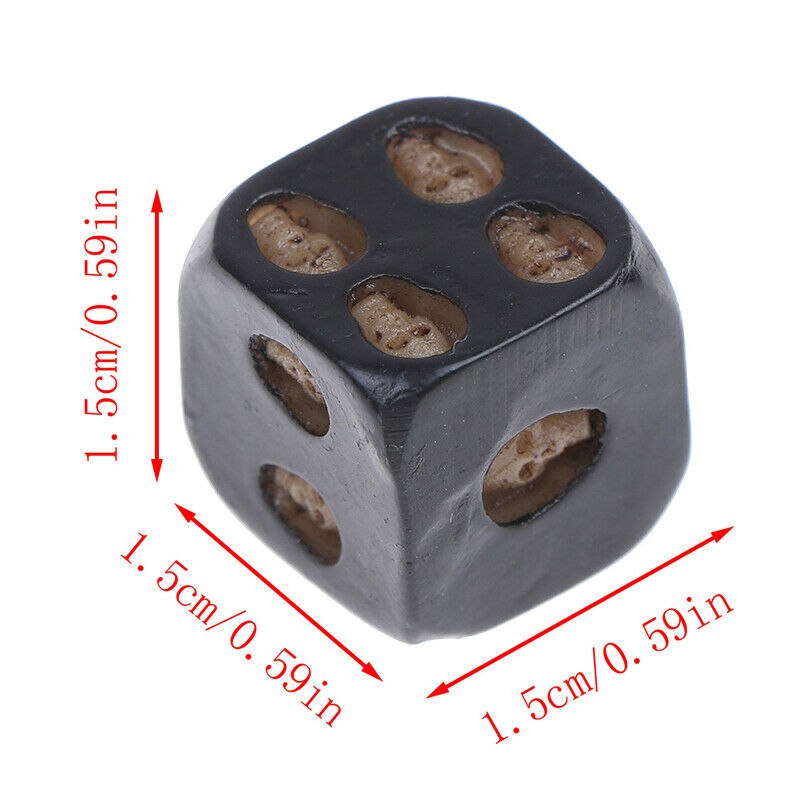New Black Color 5 Pcs Set Creative Game Cube Dice, Role Playing Di gtJCAUBDDD
