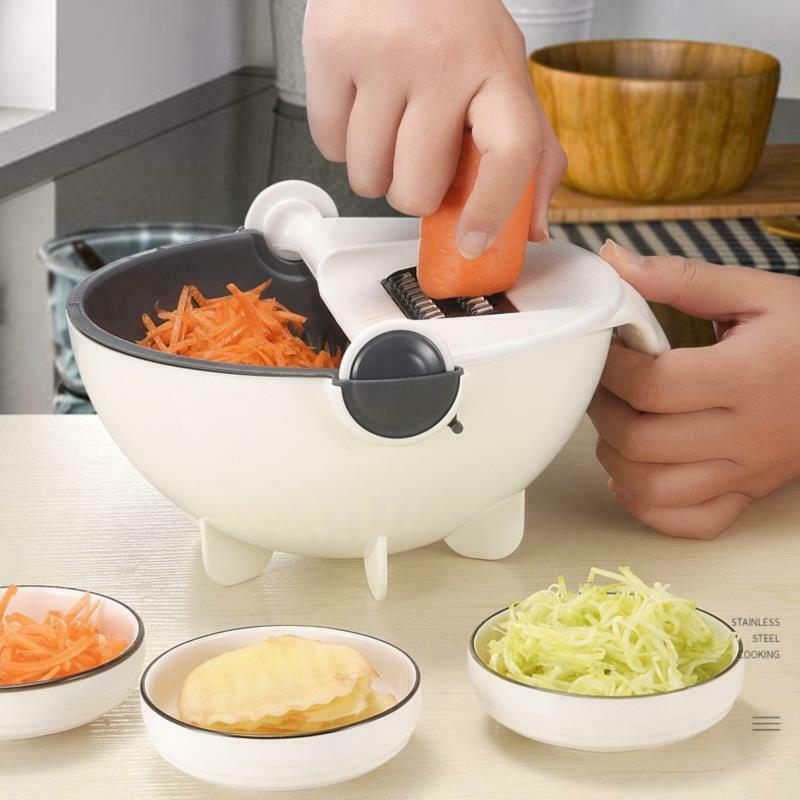 Multifunctional Vegetable Cutter Fruit Vegs Slicer Grater Shredders Drain BaBDA