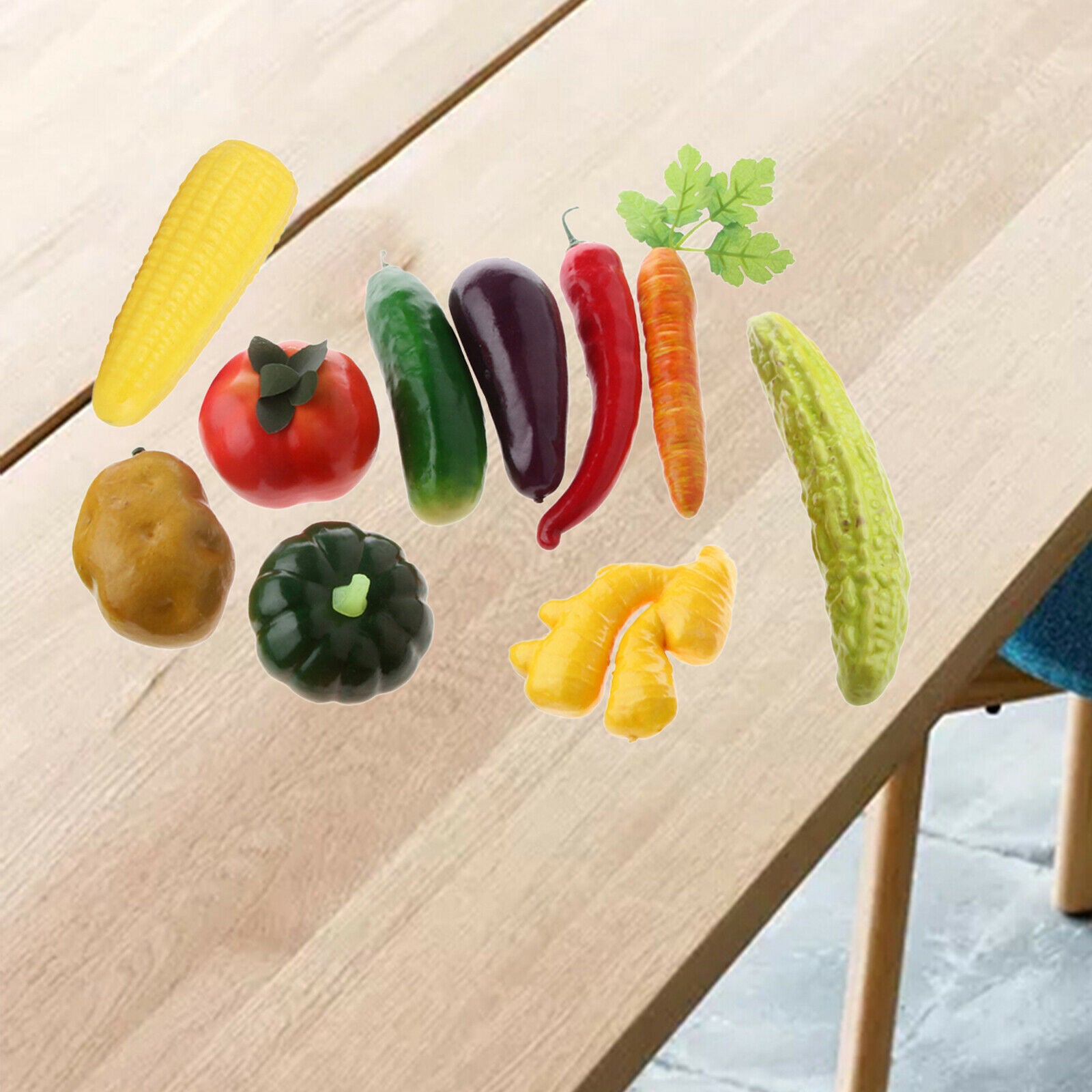 Baoblaze 20x Artificial Vegetables Fruits Store Display Photography Prop