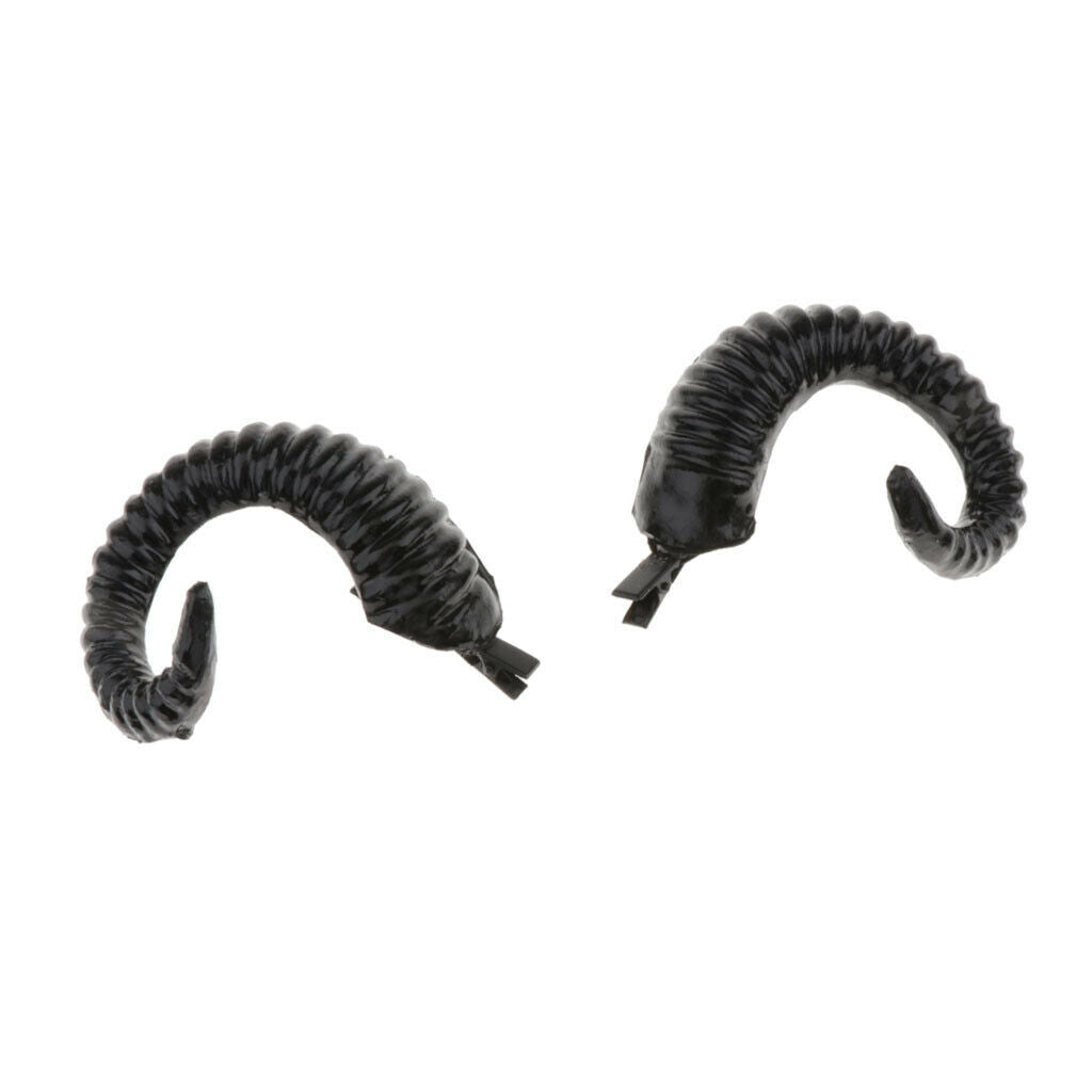Fancy Ram Horns Dress Up Hairpins Headband Sheep Horn Halloween Present