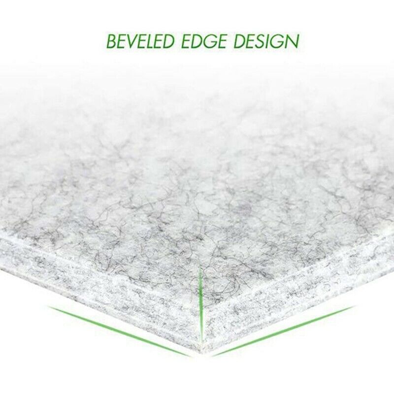 12 Pcs Hexagon Acoustic Panels Beveled Edge Sound Proof Foam Panels,Sound PrU6X4