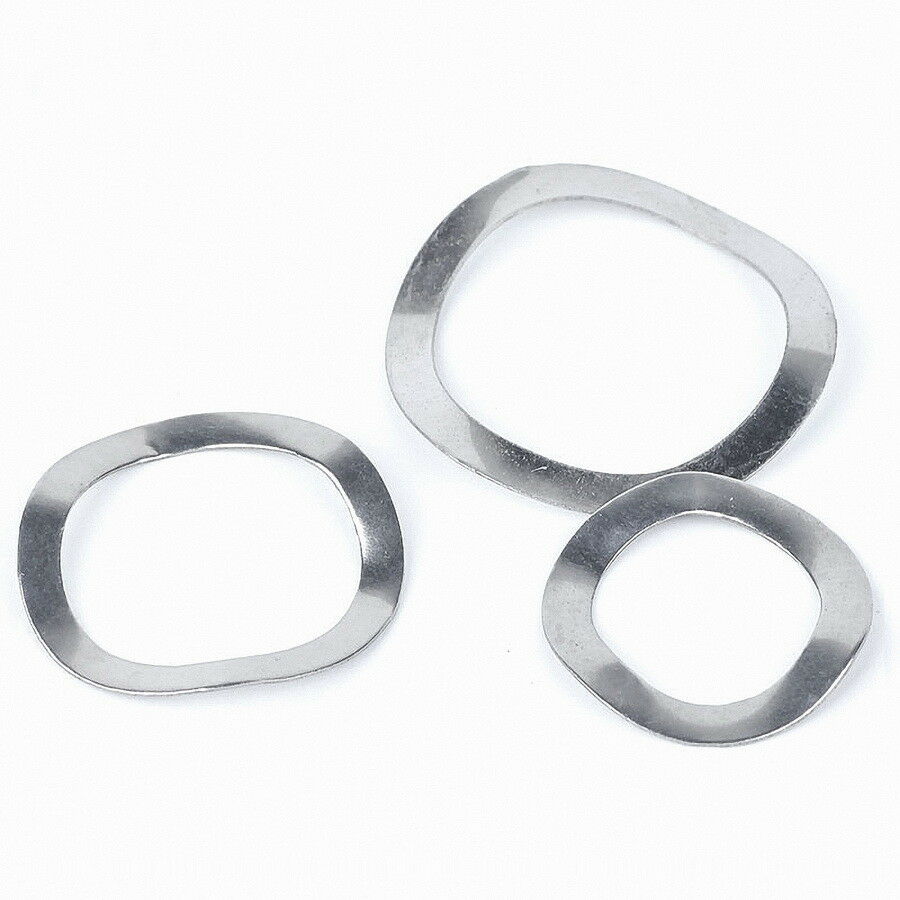14pc M19,23,25,27,31,39,41 Wave Wavy Spring Crinkle Washers Kit A2 304 Stainless