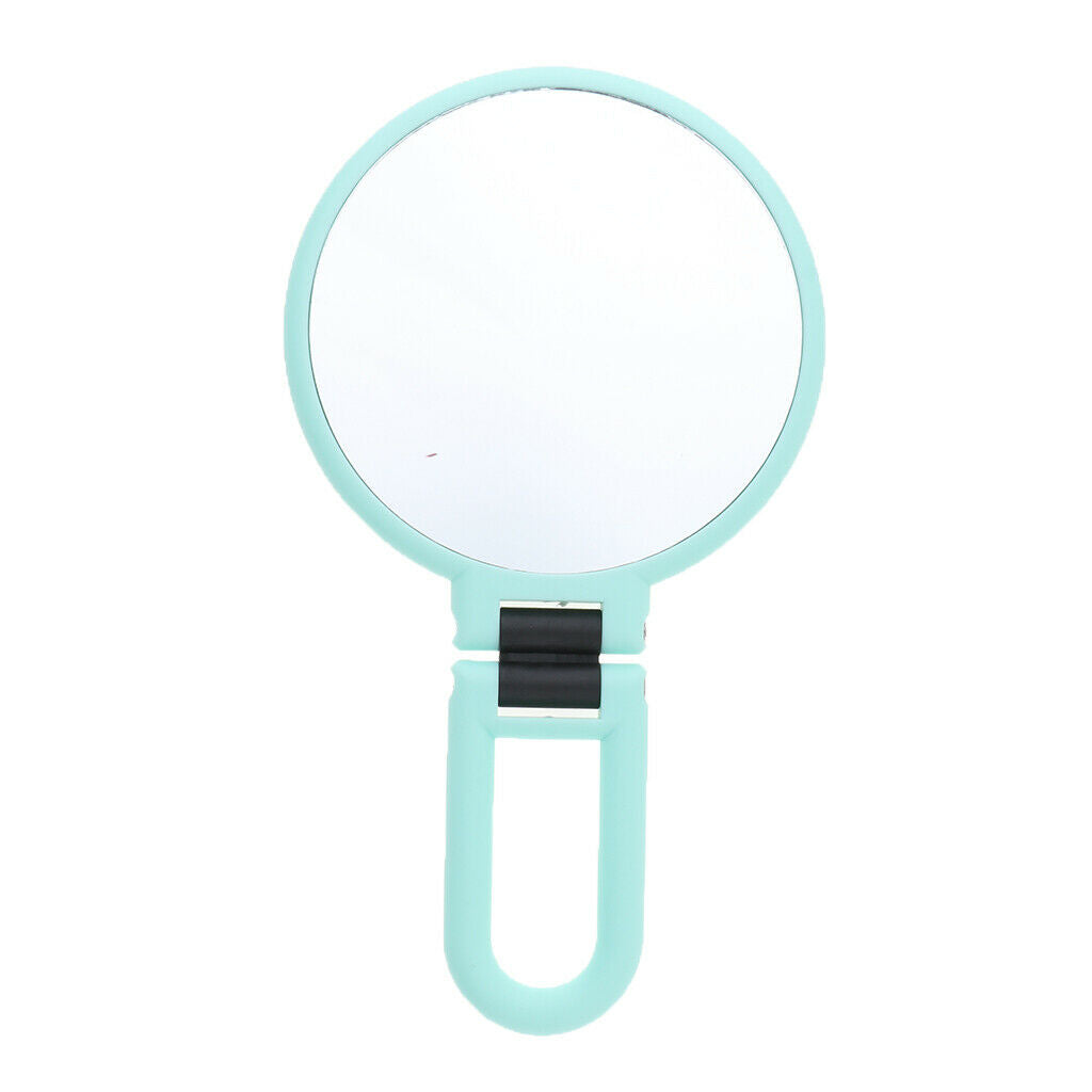 3Pcs Folding Handheld Double Sided Mirror Makeup 2X/3X/15X Magnifying Mirror