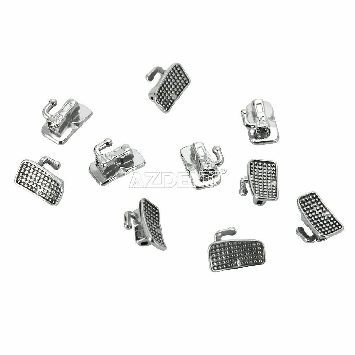 50Sets AZDENT Orthodontic Dental Sgl Buccal Tube 1st Molar Roth.022 Non-Conv