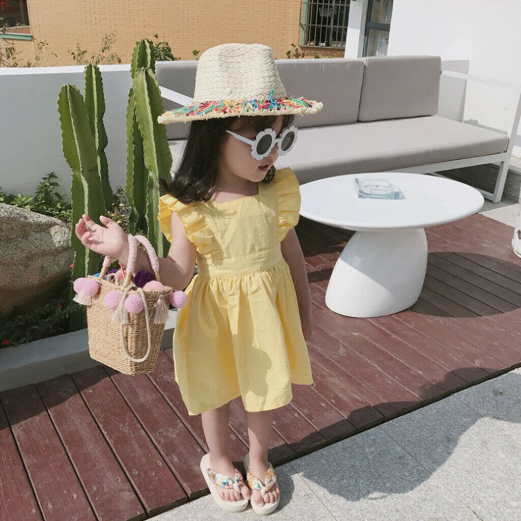 2 Pieces Fashion Baby Sun Flower Round Sunglasses Toddler Infant Soft Gift