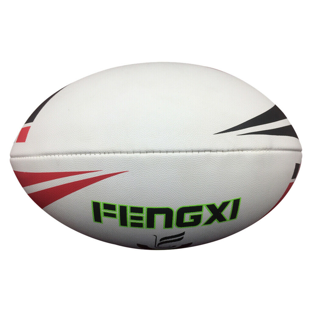 Portable Rugby Football Training Ball Inflatable for Outdoor Safe Play 60cm