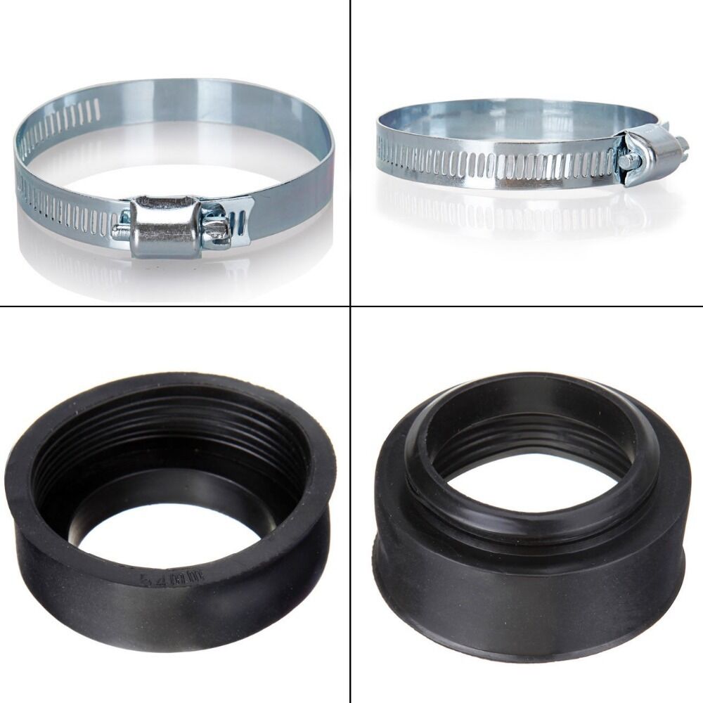 4Pcs 50mm Universal Tapered Chrome Air Filters Cleaner for Motorcycle Cafe Racer