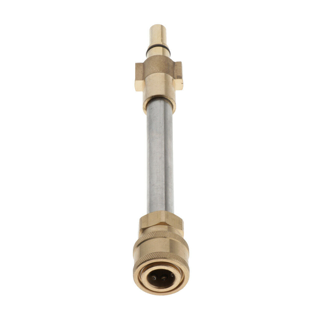 1pc Pressure Washer Adapter 1/4in Quick Connector Car Wash Converter Adapter PA7
