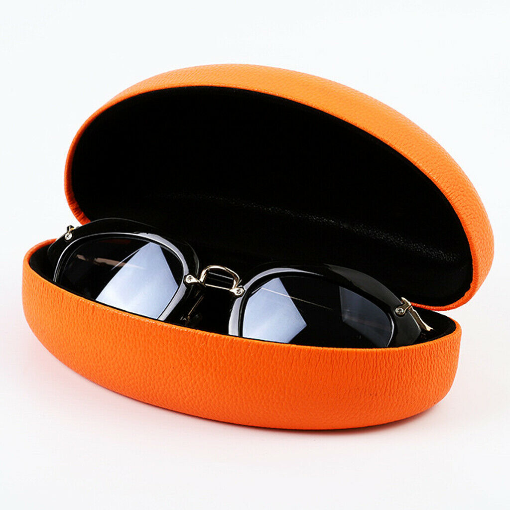 Portable Large Metal Rigid Eyeglass Case Sunglasses Protective Case