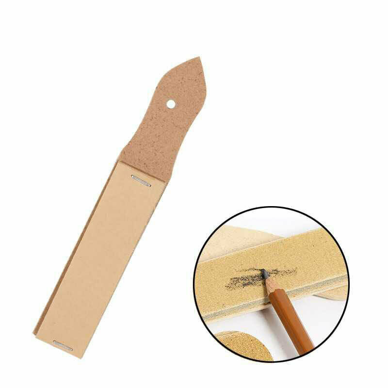 Paper Sketch Pencil Sandpaper Board Drawing Polishing Pen Paper Rub 12x2..l8