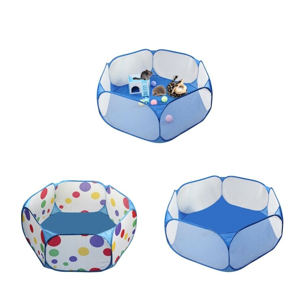 Lots 2 Hamsters Playpen Cage Hamster Rabbit Chinchilla Rat Indoor/Outdoor