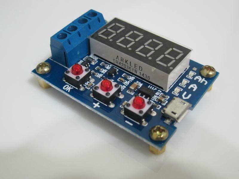 5pcs Battery Capacity Meter 18650 lithium Lead-acid 1.5-12V Discharge Tester