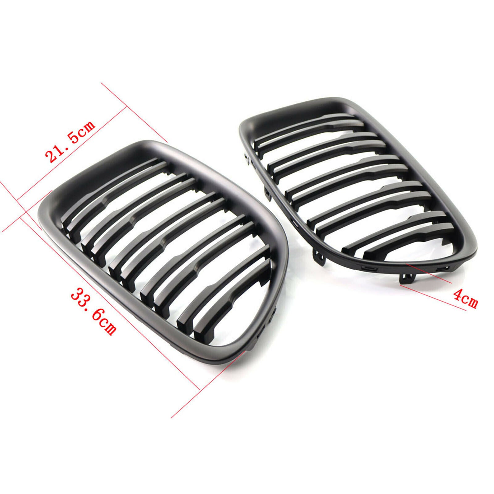 2x Grille Front Fits for BMW E84 20i 25i 2009 2011 2013 2014 2015 Grill
