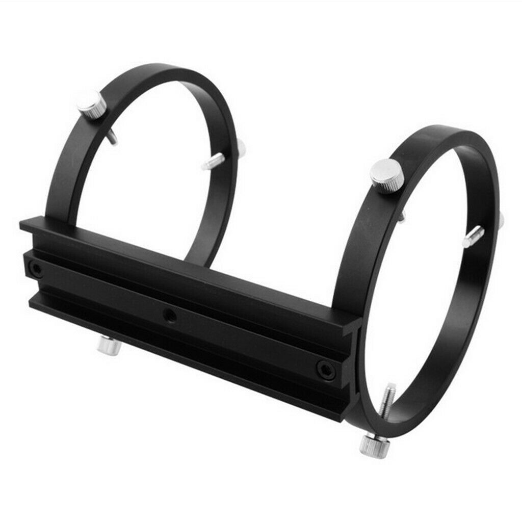160mm Guide Star Dovetail Mounting Plate w/ Tube Rings for Astro Telescope