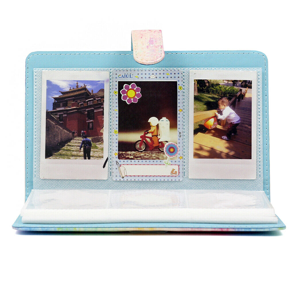 1x 3'' Photo Album Hold 96 Photos for Polaroid Mini 8 9 7s 25 70 90