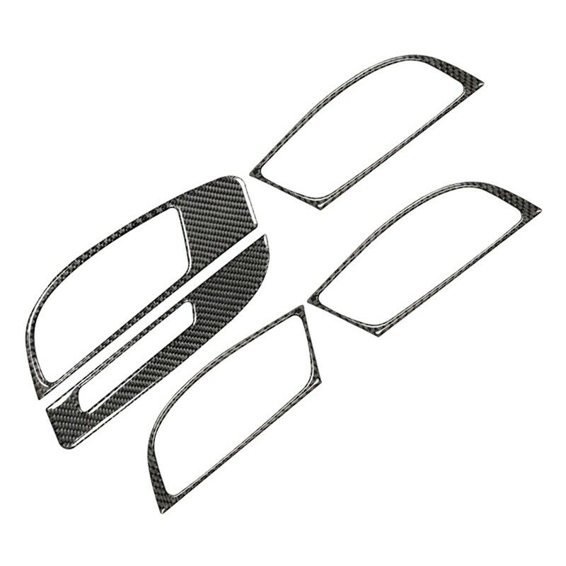 Carbon Fiber Inner Door Handle e Cover Trim for Q7 2008-2015 Car Accessories SN9