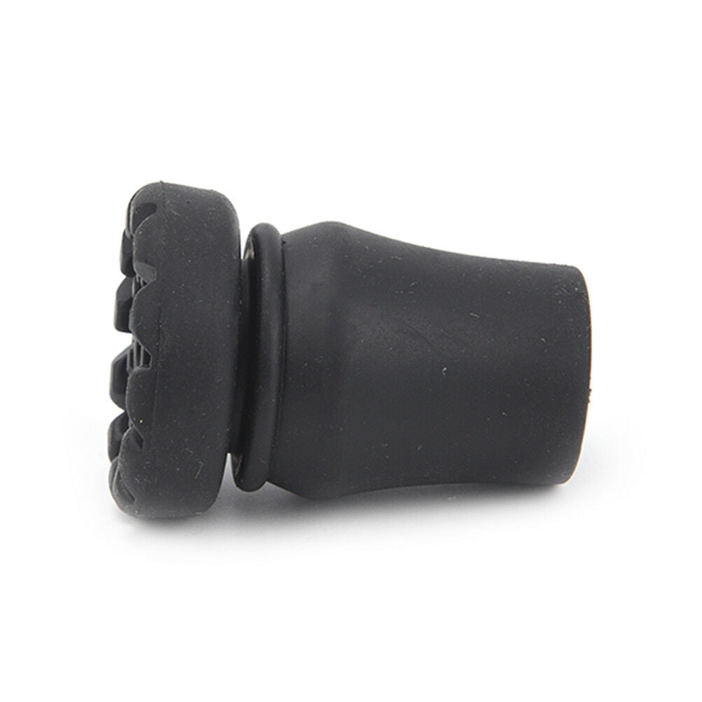 1X walking stick end tripod cane tip self standing rubber bob-slip end bot.l8