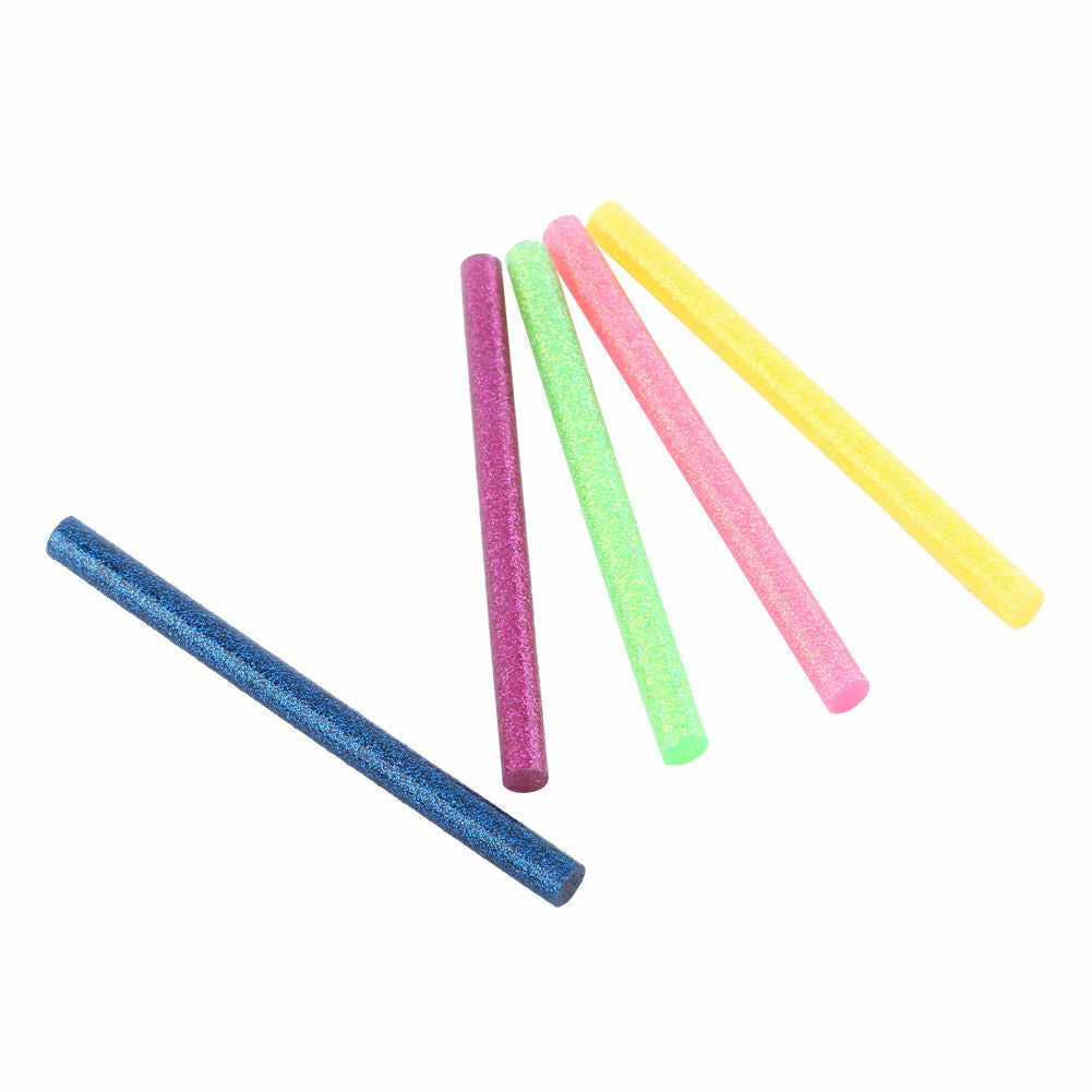 30Pcs Colorful Hot Melt Glue Heating Pistol Adhesive Sticks DIY Art 100 x 7mm
