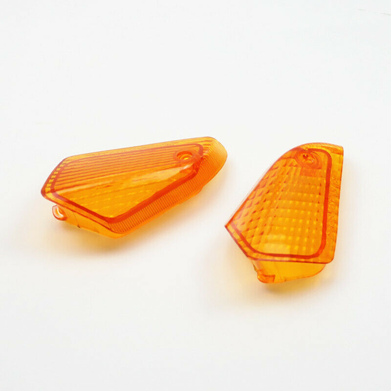 Motorcycle Rear Turn Signal Amber Lens Cover For Racing ZZR250 EX250 ZZR 250