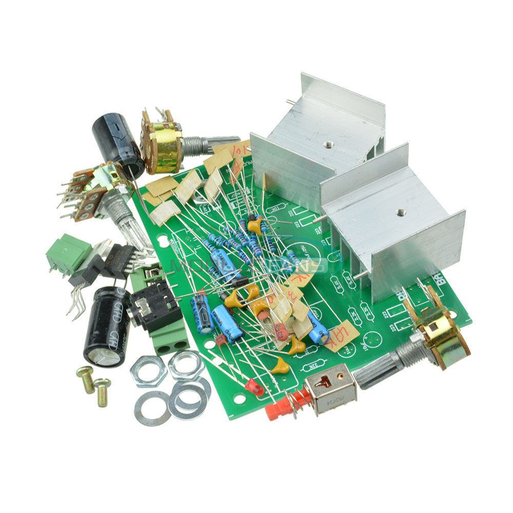 2 Channel 2.0 15W Audio TDA2030A Hifi Module Stereo Amplifier AMP Board DIY Kit