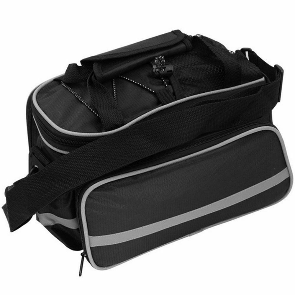 Rear Bag Riding Equipment Waterproof Pannier Rack Pack Cycling Shoulder Pouchs