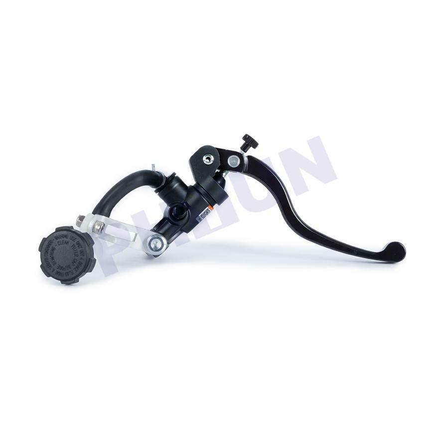 Right 17.5mm motorcycle brake clutch pump lever Radial cylinder 7/8" 22mm US