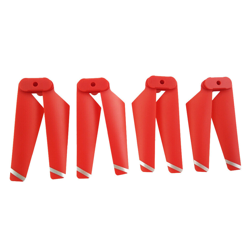 4pcs Replacement Propeller Props CW CCW for XS809 XS809W Drone Accessories - Red