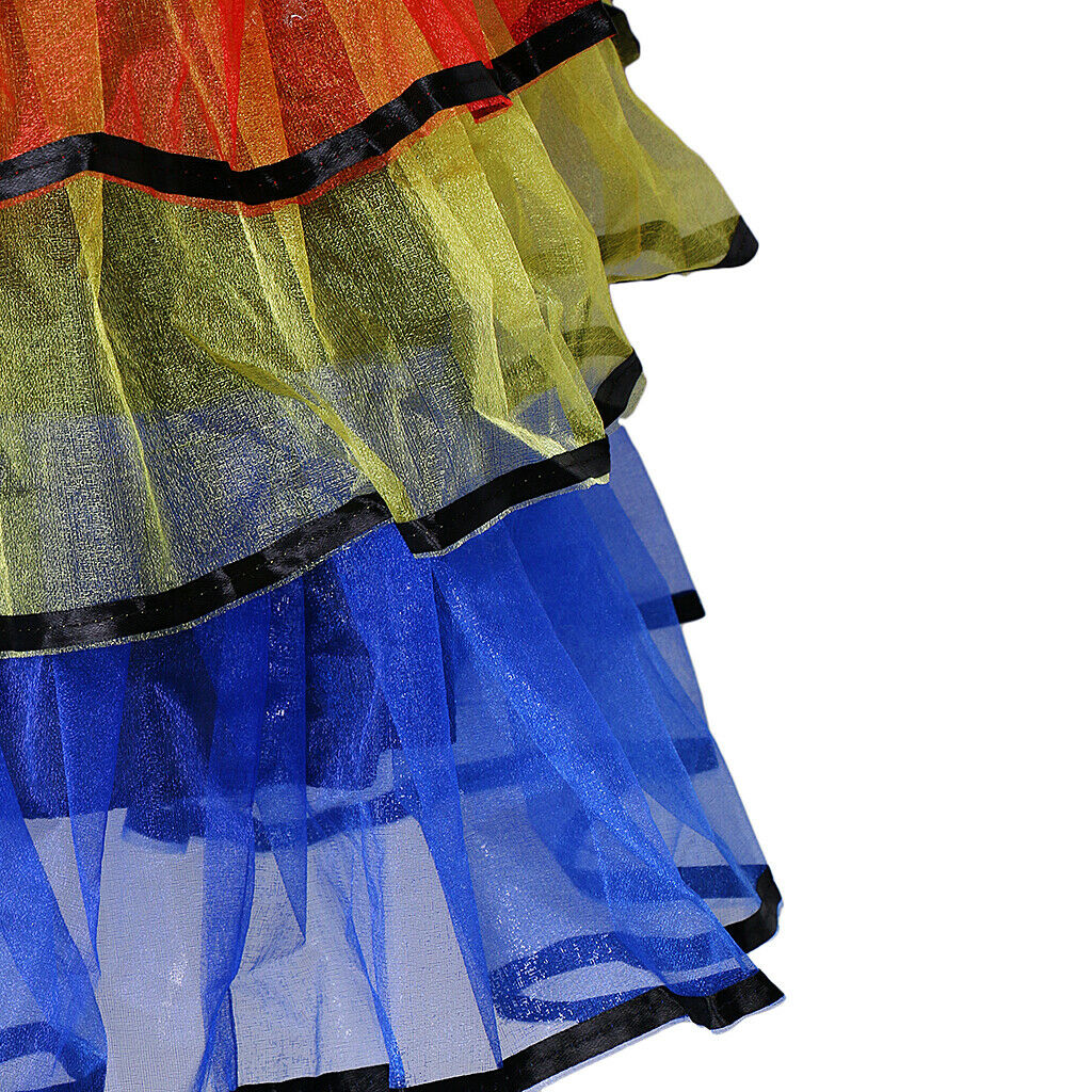 Funny Circus Clown Costume Princess Fancy