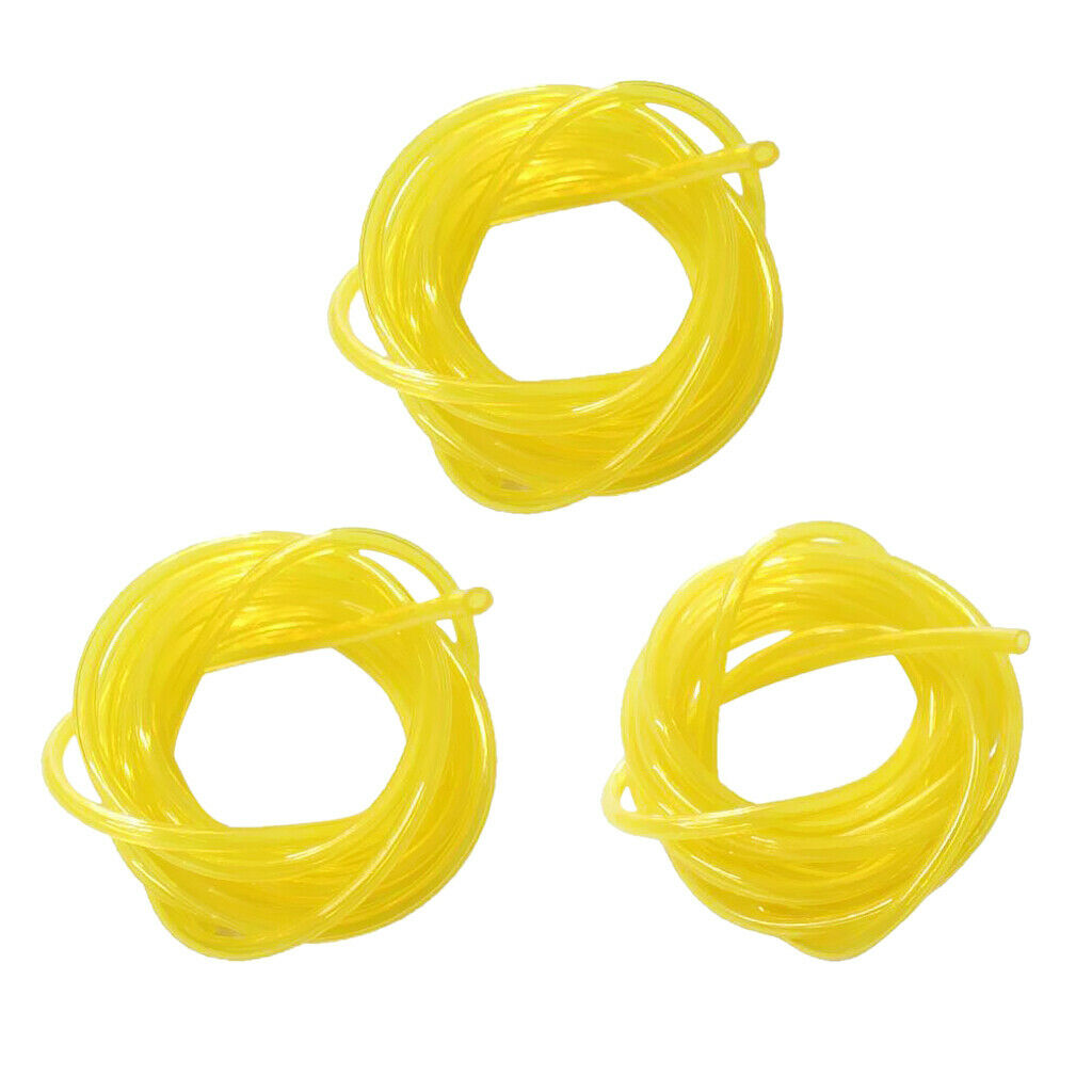 Pack   of   3   Fuel   Line   Hose   Feet   Petrol   Tubing   Chainsaw   Common