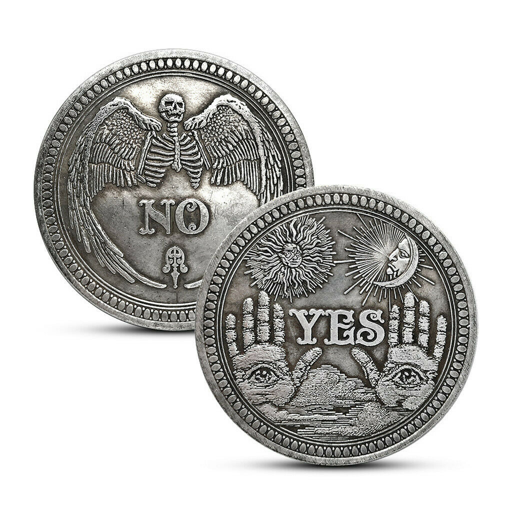 Decision Poker Coin Commemorative Coin Happiness Metal Souvenir Art Souvenir