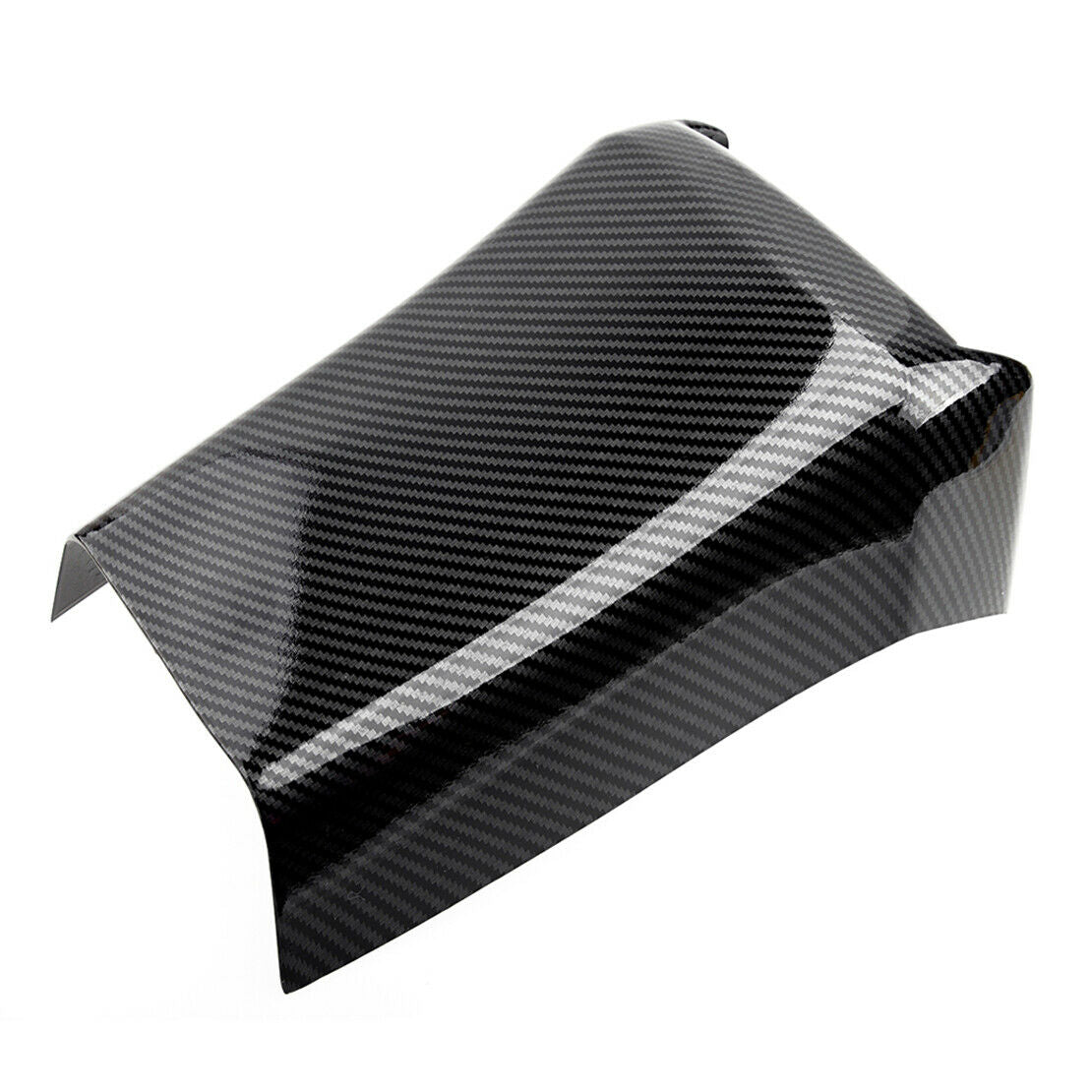 Rear Carbon Fiber Look Center Armrest Box Anti Kick Cover Set Fit for Civic