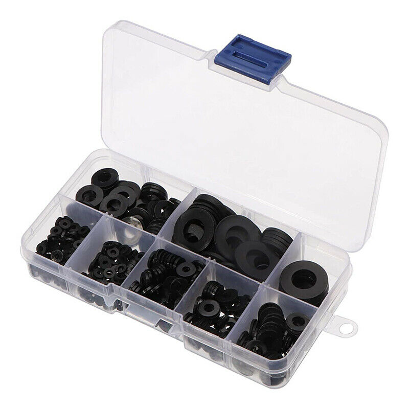 M2-M10 Nylon Plastic Gasket Washer Washer Insulation Flat Washer 500Pcs