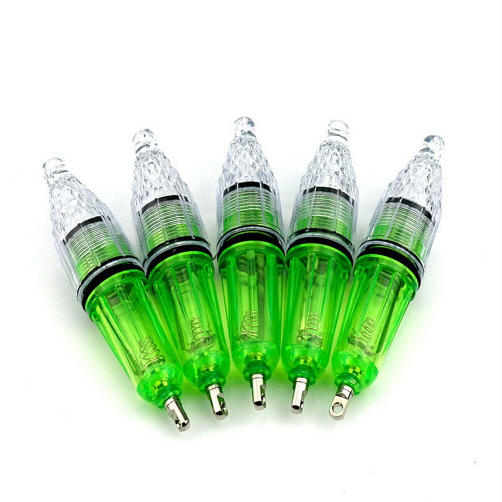 1Pc Underwater Fishing Light LED Waterproof Fish Lamp Bait 12cm Gee.l8