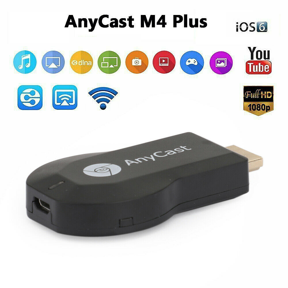 AnyCast 1080P HDM Media Player TV Cast Stick WIFI Display Receiver Dongle CA
