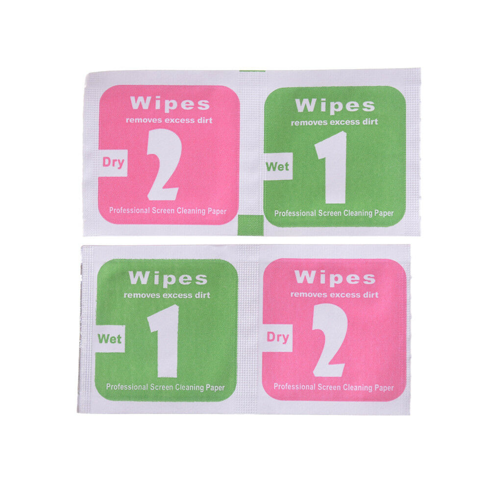 400pcs Camera Lens Phone LCD Screen Dust Removal Dry Wet Cleaning Wipes Paper XC