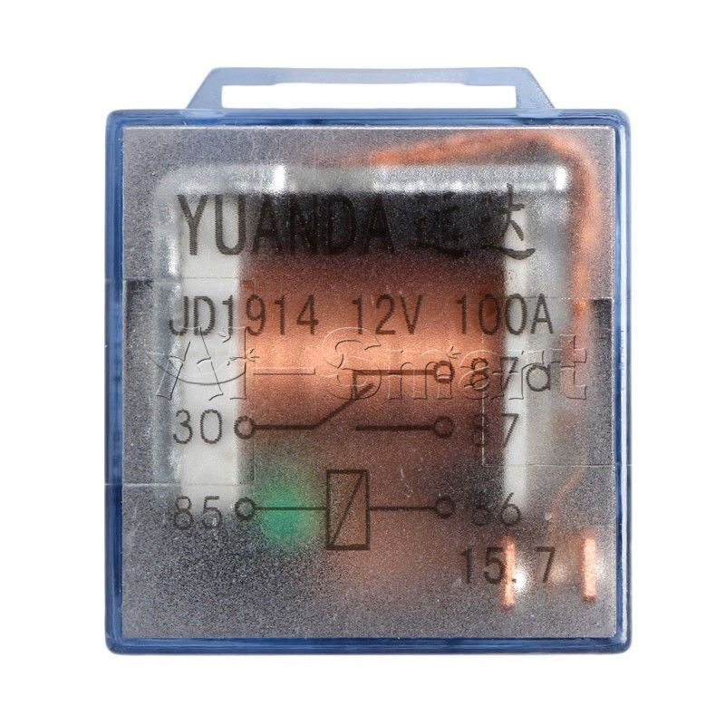 100A 24V 5pin Waterproof Automotive Relay SPDT Car Control Device Car Relays