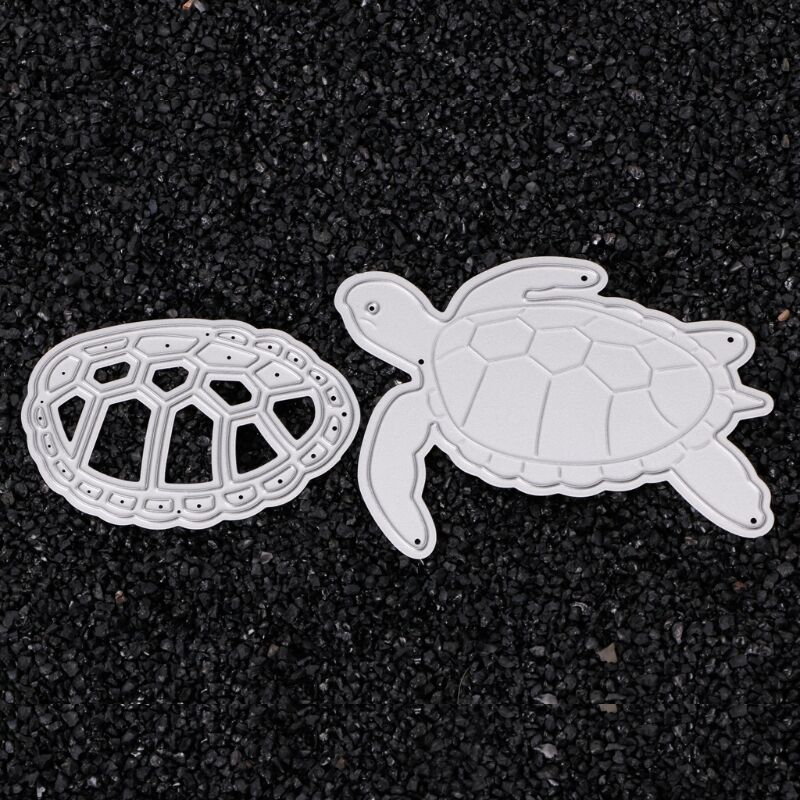 Turtle Metal Cutting Dies Stencil Scrapbook Paper Card Craft Embossing DIY